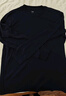 優(yōu)衣庫【狂歡價(jià)】男裝女裝柔軟圓領(lǐng)T恤/休閑長(cháng)袖上衣479783 09 黑色 L /175/100A 曬單實(shí)拍圖