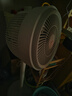 美的（Midea）【暴風(fēng)循環(huán)】空氣循環(huán)扇大風(fēng)量搖頭電風(fēng)扇家用臺式落地扇輕音臥室節能小風(fēng)扇柔風(fēng)輕羽扇 FGA24TQ 曬單實(shí)拍圖