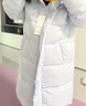優(yōu)衣庫童裝男童女童羽絨大衣/外套夾克保暖厚衣服473308 01 乳白色 110 曬單實(shí)拍圖