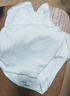 fano studios范洛Fano 毛邊寬松圓領(lǐng)T恤女2025秋季仿羊絨插肩袖上衣短 白色 M （第二批） 曬單實(shí)拍圖