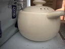溫侖山鵝卵石家用砂鍋煲湯鍋煎藥砂鍋燃氣灶燉鍋耐高溫湯鍋白境玫瑰4.5L 曬單實(shí)拍圖