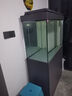 森森（SUNSUN）新款智能簡奢魚缸客廳超白玻璃大型底過濾免換水生態(tài)水族箱 超白新式底濾+無極變光 1.0米42寬 紳士灰 曬單實拍圖