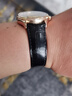 世輝鱷魚(yú)皮表帶勞力士表帶切利尼50509男真皮50515手表帶勞力士50505 黑色 接口20*16mm 曬單實(shí)拍圖