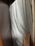 優(yōu)衣庫合作款男裝女裝寬松運(yùn)動(dòng)長(zhǎng)褲休閑褲常規(guī)款479854 479854/03灰色 M 曬單實(shí)拍圖