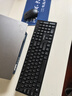 聯(lián)想（Lenovo）無(wú)線(xiàn)鍵盤(pán)鼠標套裝 無(wú)線(xiàn)鍵鼠套裝 辦公鼠標鍵盤(pán)套裝 MK23電腦鍵盤(pán)筆記本鍵盤(pán) 黑 曬單實(shí)拍圖