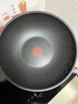 蘇泊爾（SUPOR）炒鍋麥飯石色不粘鍋平底煎鍋家用炒菜鍋具不沾鍋電磁爐燃氣灶通用 適用3-5人【多數人會(huì )選擇】 直徑 32cm 曬單實(shí)拍圖