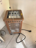 揚子家用五面燒烤型電暖氣烤火爐取暖器小太陽(yáng)電暖器室內電熱爐子快熱爐全方位四面烤火爐暖腳神器 大款頂3側2有燒烤功能金色 曬單實(shí)拍圖