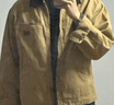 馬登工裝底特律獵裝夾克男美式復古J001巴恩風(fēng)翻領(lǐng)谷倉外套秋季新款 卡其色 【美拉德穿搭/星級穿越同款】 L 曬單實(shí)拍圖