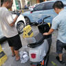 綠源【校園代步神器】電動(dòng)摩托車(chē)M7ultra【續80公里-60V20AH-5塊鉛酸電池-1000W】家用長(cháng)續航代步車(chē) 霧 曬單實(shí)拍圖