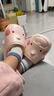 babycrayon2025秋冬款卡通饞嘴萌鯊防水兒童包跟棉拖鞋男童女童防滑寶寶棉鞋 粉色 15 cm內長(cháng)【150】腳長(cháng)約14-14.5cm穿 曬單實(shí)拍圖