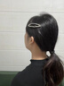 晚瑤韓版水鉆劉海發(fā)夾女前額碎發(fā)側邊夾后腦勺整理發(fā)卡子bb夾一字夾子 香檳色水鉆發(fā)夾【2只】8cm 曬單實(shí)拍圖
