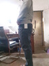 富鋌黑色休閑褲男士夏季新款修身直筒長(zhǎng)褲子2025春秋顯高百搭商務(wù) 黑色 29 二尺二 曬單實(shí)拍圖