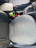 喬氏汽車(chē)坐墊汽車(chē)四季通用坐墊主駕駛單片后排座椅墊貨車(chē)墊 灰色-整車(chē)三件套-四季透氣 鐳射沖孔 曬單實(shí)拍圖