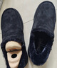 斯凱奇（SKECHERS）閃穿鞋男士2025新款秋季加絨保暖休閑健步鞋一腳蹬樂(lè )福鞋205606 曬單實(shí)拍圖