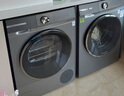博世（BOSCH）6系活氧10KG洗烘套裝滾筒洗衣機(jī)烘干機(jī) 智能投放 云朵白衣物護(hù)理中心254D80W+254DS0W 曬單實(shí)拍圖