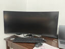 AOC 34英寸 帶魚(yú)屏 WQHD 廣色域 180Hz HDR10  出廠(chǎng)校色 旋轉升降 21:9曲面電競電腦顯示器 CU34G3X 曬單實(shí)拍圖