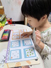 奕思瑞便攜手指畫(huà)兒童顏料指印畫(huà)冊畫(huà)卡彩色可水洗涂色繪畫(huà)本40頁(yè)畫(huà)卡 曬單實(shí)拍圖
