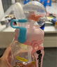 comobebe兒童水杯大容量鯨魚(yú)噴水杯寶寶吸管杯一兩歲以上幼兒園家用喝水杯 曬單實(shí)拍圖