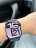 Apple/蘋果 Watch Series 10 智能手表GPS款46毫米亮黑色鋁金屬表殼濃墨色回環(huán)式運動表帶MX283CH/B 曬單實拍圖