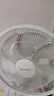 艾美特（AIRMATE）電風(fēng)扇商用壁扇壁掛式風(fēng)扇家用搖頭轉頁(yè)扇餐廳宿舍食堂工業(yè)工程風(fēng)扇七葉定時(shí)墻壁風(fēng)扇 FW3547T2 曬單實(shí)拍圖
