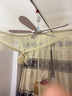 美的小吊扇小型電風(fēng)扇蚊帳扇家用學(xué)生宿舍風(fēng)扇床上蚊帳輕音電風(fēng)扇小吊扇 【大號款】升級5葉直徑70cm 曬單實(shí)拍圖