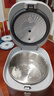 美的（Midea）電飯煲 0涂層電飯鍋4升 316L不銹鋼內膽3-4人家用多功能無(wú)涂層微壓智能預約MB-RE476S 曬單實(shí)拍圖