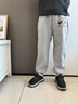 史努比男童褲子秋冬款兒童加厚2025新款冬季寶寶加絨衛褲男孩運動(dòng)褲冬裝 【加絨長(cháng)褲】灰 側面努比x_K5 170 曬單實(shí)拍圖