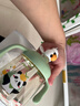 貝親兒童牛奶杯1-3歲寶寶喝水喝奶PPSU直飲奶瓶雙吸管水杯 綠色330mL 曬單實(shí)拍圖