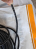 秋葉原（CHOSEAL）六類(lèi)網(wǎng)線(xiàn) CAT6類(lèi)千兆高速連接線(xiàn) 工程電腦監控8芯雙絞線(xiàn) 家用成品跳線(xiàn) 20米 黑色 QS5062E 曬單實(shí)拍圖