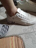 潮土豆高端品牌板鞋男2025夏季新款潮流百搭小白鞋真皮網(wǎng)布透氣休閑鞋男 白色 40 標準皮鞋尺碼 曬單實(shí)拍圖