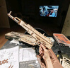 若客（ROKR）AK47玩具槍積木槍手工diy拼裝模型槍皮筋槍七夕情人節禮物男孩 曬單實(shí)拍圖