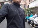 李寧速干長(cháng)袖t恤男秋冬季新款半拉鏈健身跑步運動(dòng)上衣男士衣服打底衫 黑色 【半拉鏈運動(dòng)上衣】 S 曬單實(shí)拍圖