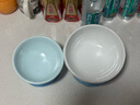 樂優(yōu)派貓碗陶瓷狗碗貓食盆狗盆寵物碗貓糧碗高腳防打翻貓咪用品 漸變藍(lán) 曬單實(shí)拍圖