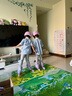 斯威（SWAY）輪滑鞋兒童溜冰鞋男女童初學(xué)套裝中小學(xué)滑輪滑冰旱冰鞋成人直排輪 莫紫八輪全閃+頭盔護具+一體支架 S (適合3-5歲)平時(shí)鞋碼25-30 曬單實(shí)拍圖