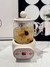 小南瓜養生壺多功能全自動(dòng)煮茶器迷你家用燒水壺電熱水壺恒溫壺茶壺家電茶壺燒水器煎藥壺煮水壺玻璃壺 頂配款【配濾網(wǎng)+杯墊+勺子】 0.5L 曬單實(shí)拍圖