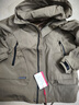 皮爾卡丹（pierre cardin）夾克男春秋冬季連帽戶(hù)外休閑工裝外套男裝潮流上衣服 卡其 2XL 曬單實(shí)拍圖