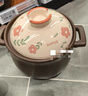 蘇泊爾（SUPOR）砂鍋陶瓷煲中藥煎藥煲仔飯煲湯鍋耐高溫干燒不裂燃氣灶燉鍋4.5L 曬單實(shí)拍圖