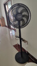 美的（Midea）電風(fēng)扇家用7葉落地扇搖頭電風(fēng)扇循臥室宿舍輕音風(fēng)扇臺(tái)式桌面小型風(fēng)扇臺(tái)地兩用升級(jí)款 黑色丨7葉臺(tái)地兩用 曬單實(shí)拍圖