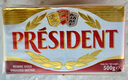 總統(tǒng)（President）法國(guó)進(jìn)口發(fā)酵型動(dòng)脂黃油 淡味 500g*2 早餐 面包 烘焙原料 曬單實(shí)拍圖
