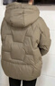 雅鹿媽媽冬裝羽絨服女短款中年小個(gè)子款2025新款中老年人加厚外套 8440淺咖 XL 推薦120-135斤 曬單實(shí)拍圖