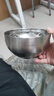 美廚（maxcook）304不銹鋼碗 湯碗雙層隔熱餐具面碗16CM MCWA107 曬單實(shí)拍圖