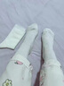 佰姿緣白色花邊堆堆襪子女款春秋新疆棉襪中筒純棉防臭學(xué)生2025新款爆款 【2雙】波浪+愛(ài)心 均碼 【可以免費試穿一雙】 曬單實(shí)拍圖