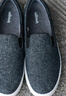Allbirds休閑鞋Wool Cruiser Slip On秋季新品羊毛懶人鞋輕便男女一腳蹬 深灰色（淺灰底） 42 /M9 男碼 曬單實(shí)拍圖