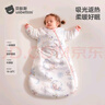 貝肽斯嬰兒睡袋暖姜恒溫兒童一體睡袋嬰幼兒防踢被睡衣秋冬中厚 甜夢(mèng)M 曬單實(shí)拍圖