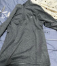 森馬（Semir）王安宇同款|長(cháng)袖T恤男吸濕速干半高領(lǐng)上衣?lián)u粒絨25冬109725101103 曬單實(shí)拍圖