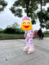 京東京造輪滑鞋兒童中小學(xué)初學(xué)鎖輪溜冰鞋旱冰鞋配頭盔護(hù)具7件套櫻花粉M碼 曬單實拍圖
