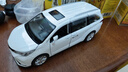 黑曼巴1:24豐田賽那格瑞維亞MPV商務車汽車模型仿真合金兒童玩具 白色 曬單實拍圖