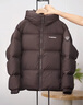 坦博爾泡芙羽絨服男士短款連帽廓形秋冬保暖厚外套TA5530329Z 楓韻棕165 曬單實拍圖