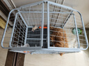 喵先生狗籠狗籠子中型犬小型犬帶廁所寵物籠子狗窩狗房子室內(nèi)圍欄狗屋 狗房子白色60*45*67cm建議15斤內(nèi) 曬單實(shí)拍圖