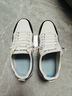 2025新款男百搭運動(dòng)阿甘鞋男士潮流一腳蹬防滑皮面休閑鞋jy 白色 40 曬單實(shí)拍圖